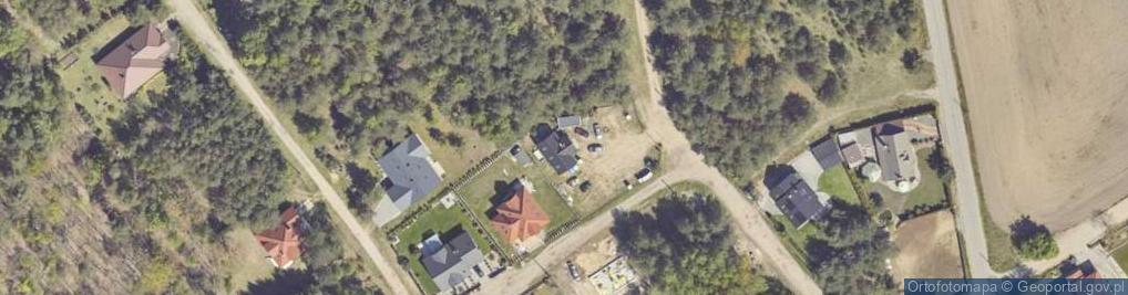 Zdjęcie satelitarne Łupki ul.