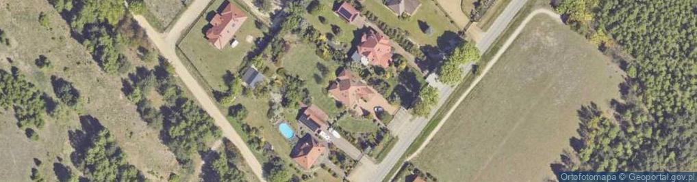 Zdjęcie satelitarne Łupki ul.