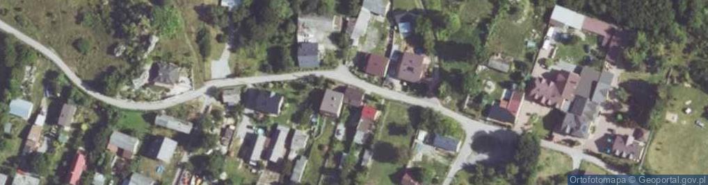 Zdjęcie satelitarne Łutowiec ul.