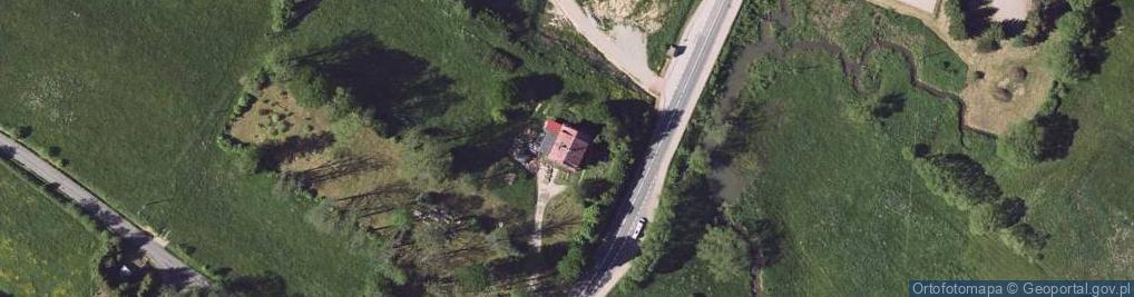 Zdjęcie satelitarne Lutowiska ul.