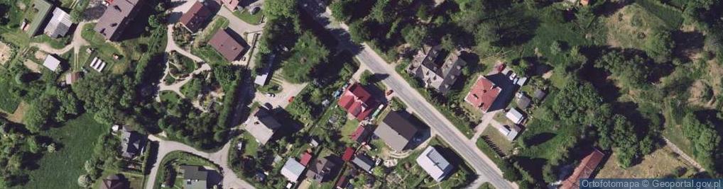 Zdjęcie satelitarne Lutowiska ul.