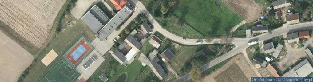 Zdjęcie satelitarne Lutowo ul.