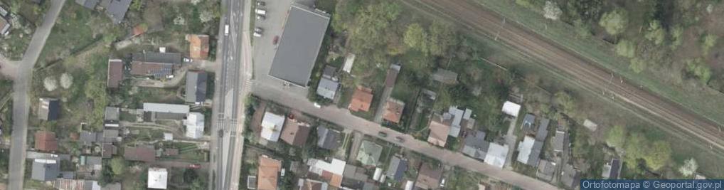 Zdjęcie satelitarne Ludowa ul.