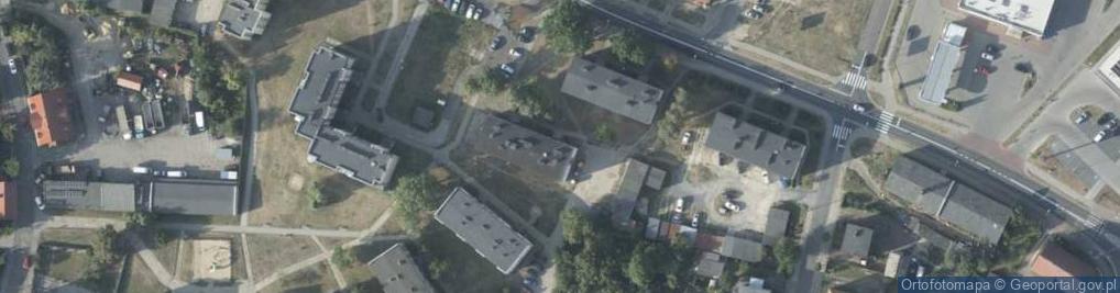 Zdjęcie satelitarne Łużycka ul.