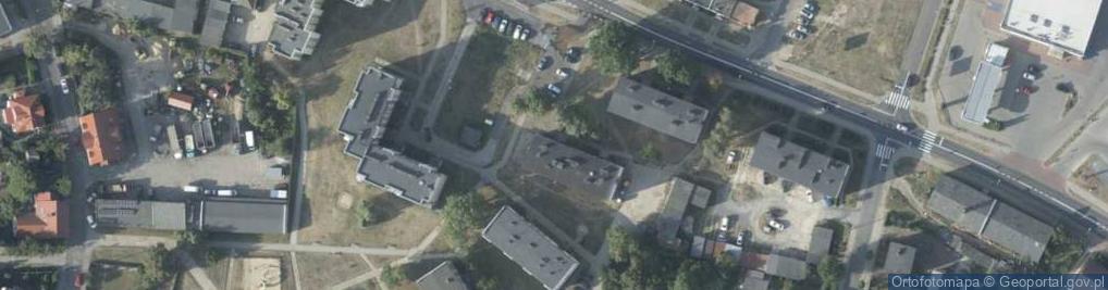 Zdjęcie satelitarne Łużycka ul.