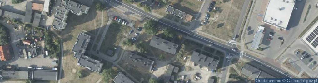 Zdjęcie satelitarne Łużycka ul.