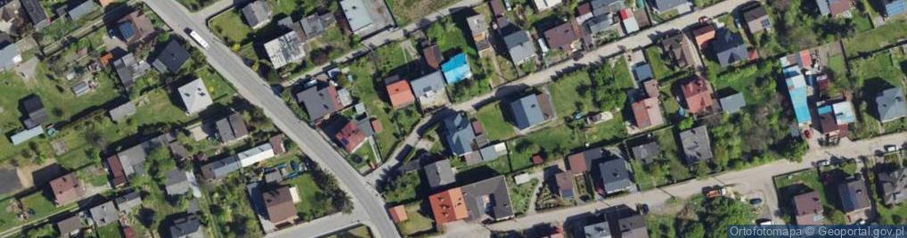 Zdjęcie satelitarne Ludowa ul.