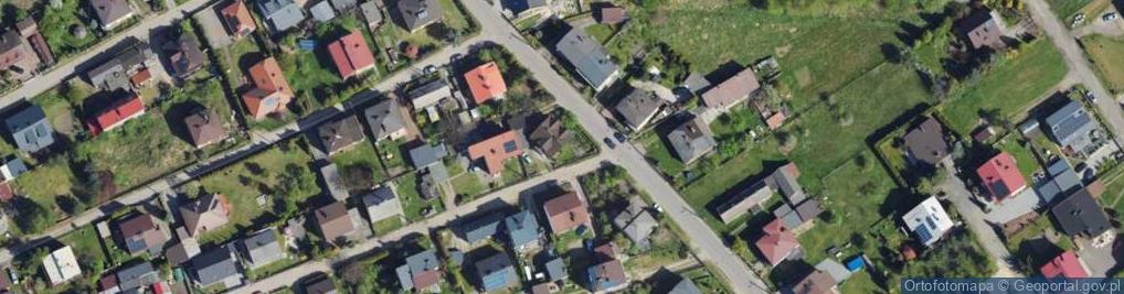 Zdjęcie satelitarne Ludowa ul.