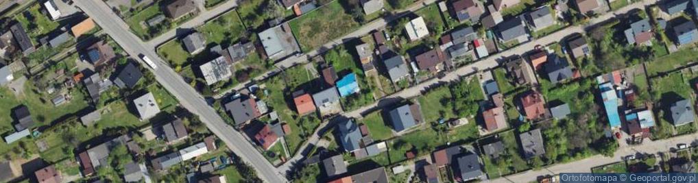 Zdjęcie satelitarne Ludowa ul.