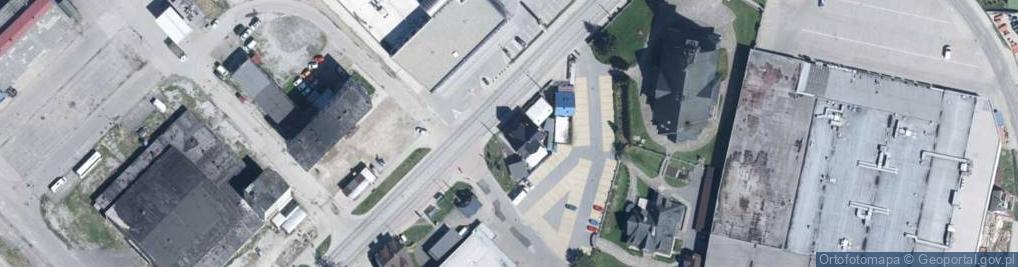 Zdjęcie satelitarne Ludźmierska ul.
