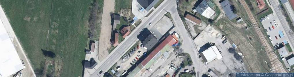 Zdjęcie satelitarne Ludźmierska ul.