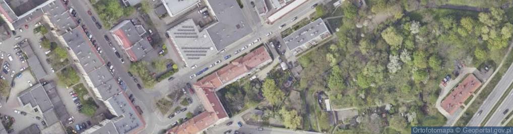 Zdjęcie satelitarne Łukasińskiego Waleriana, mjr. ul.