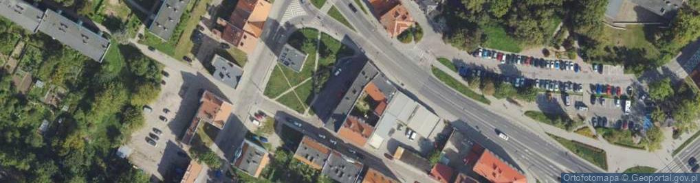 Zdjęcie satelitarne Łukasińskiego Waleriana, mjr. ul.