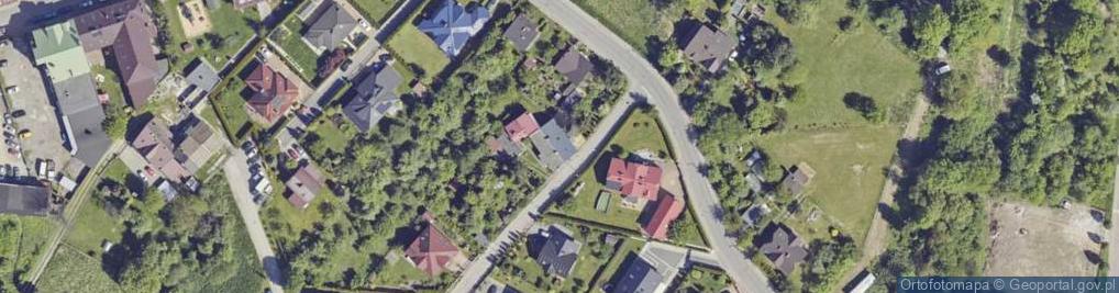 Zdjęcie satelitarne Łukowa ul.