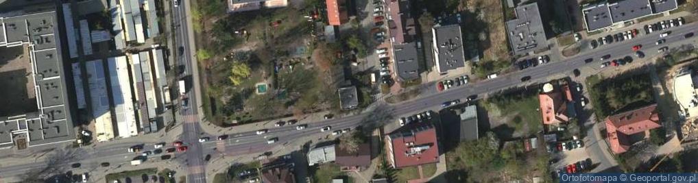 Zdjęcie satelitarne Ludowa ul.