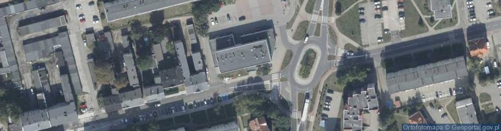 Zdjęcie satelitarne Ludowa ul.