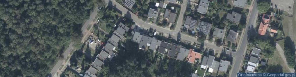 Zdjęcie satelitarne Łużycka ul.