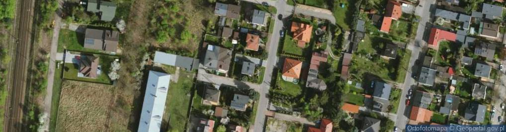 Zdjęcie satelitarne Ludowa ul.