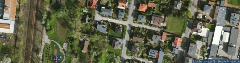 Zdjęcie satelitarne Ludowa ul.