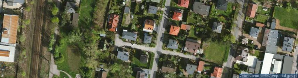Zdjęcie satelitarne Ludowa ul.