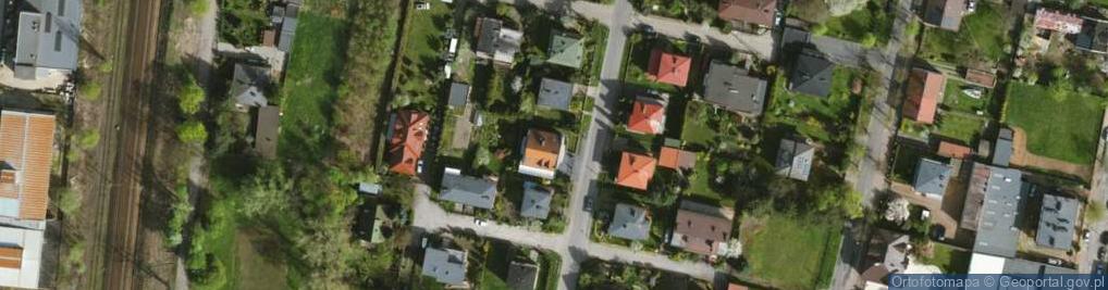 Zdjęcie satelitarne Ludowa ul.