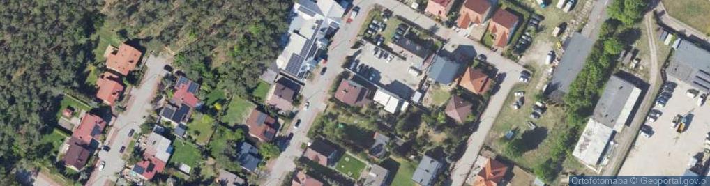 Zdjęcie satelitarne Lubuska ul.