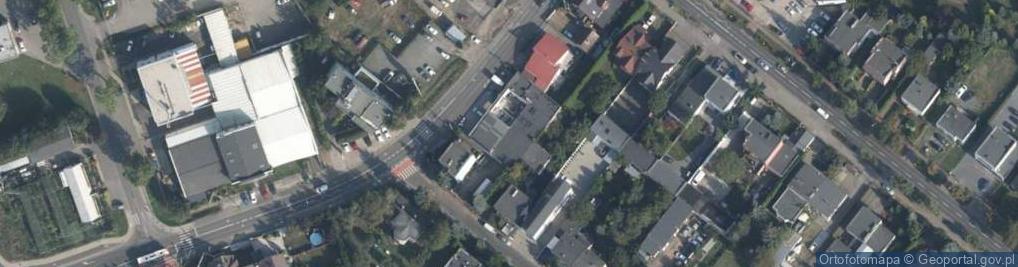 Zdjęcie satelitarne Ługańska ul.