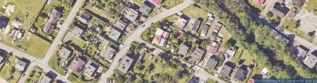 Zdjęcie satelitarne Łużycka ul.
