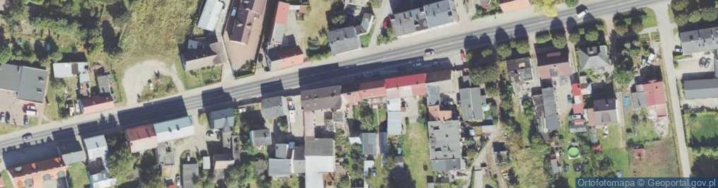 Zdjęcie satelitarne Łużycka ul.