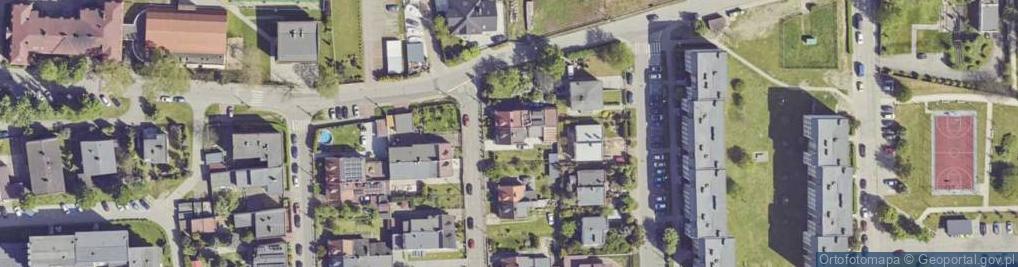 Zdjęcie satelitarne Łukasińskiego Waleriana, mjr. ul.