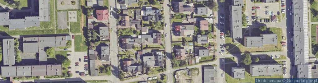 Zdjęcie satelitarne Łukasińskiego Waleriana, mjr. ul.