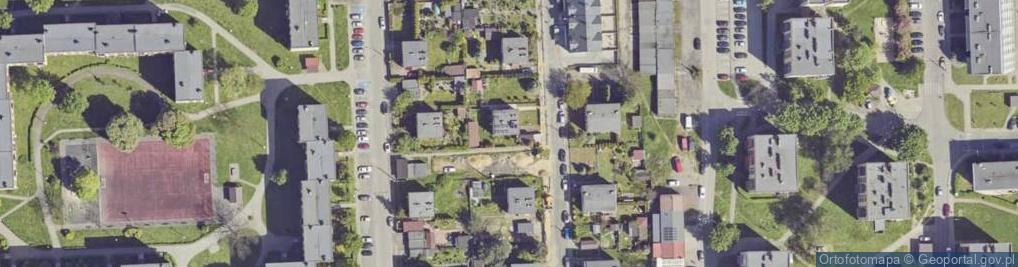 Zdjęcie satelitarne Łukasińskiego Waleriana, mjr. ul.
