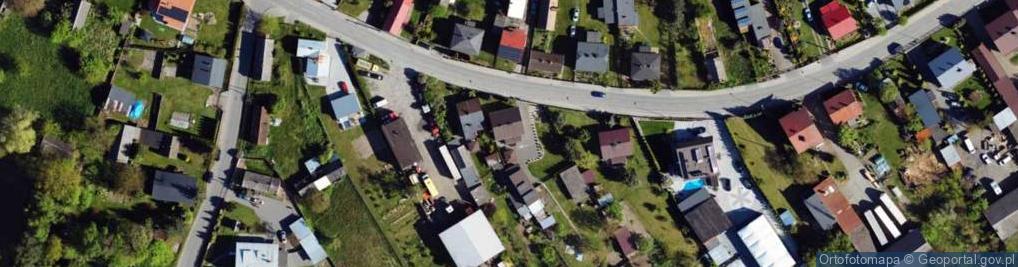 Zdjęcie satelitarne Ludowa ul.