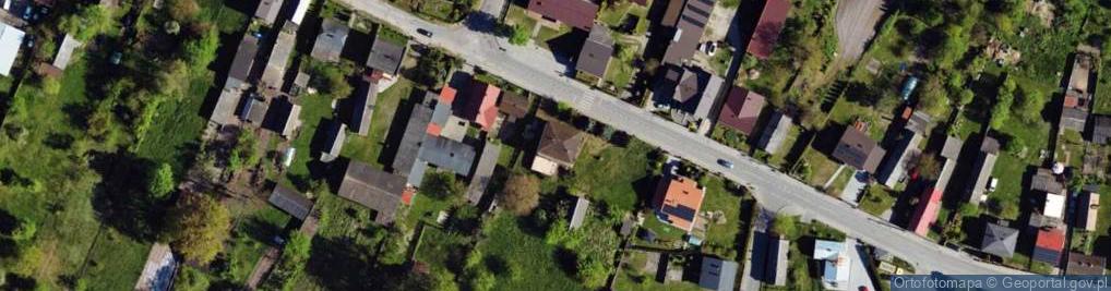 Zdjęcie satelitarne Ludowa ul.