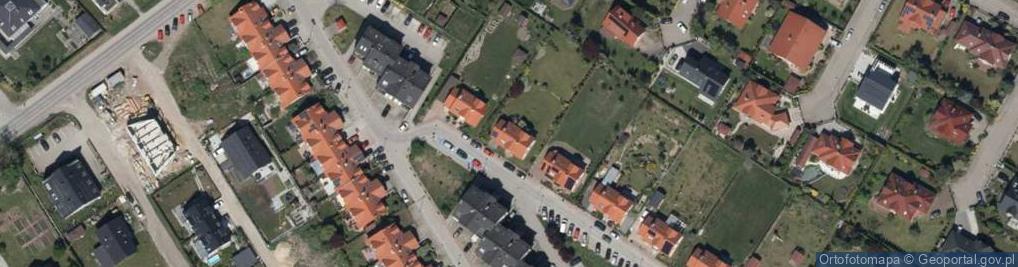 Zdjęcie satelitarne Łubinowa ul.