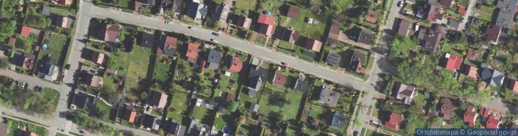Zdjęcie satelitarne Łużycka ul.