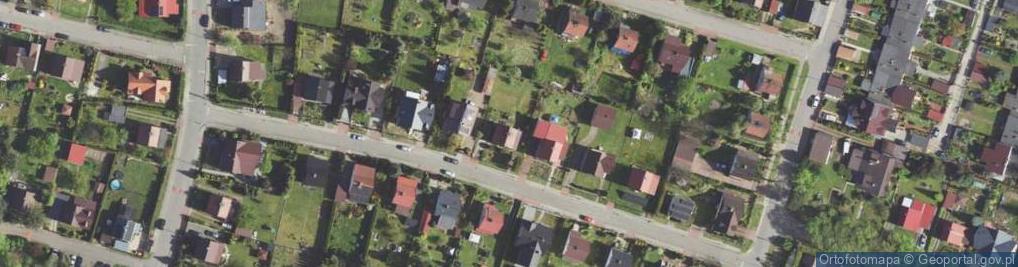 Zdjęcie satelitarne Łużycka ul.