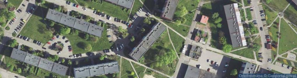 Zdjęcie satelitarne Lubelska ul.