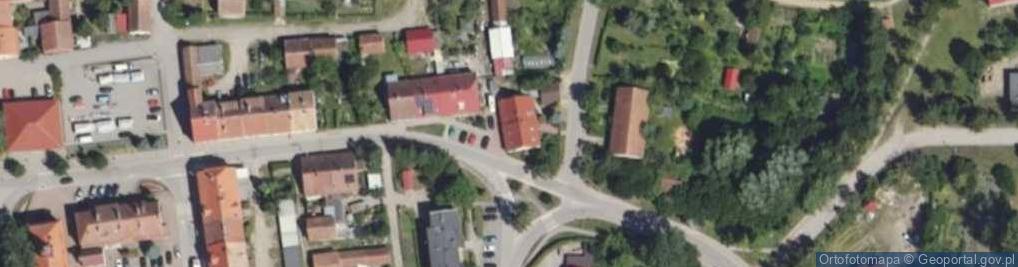 Zdjęcie satelitarne Ludowa ul.