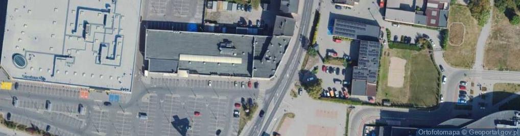 Zdjęcie satelitarne Lubichowska ul.