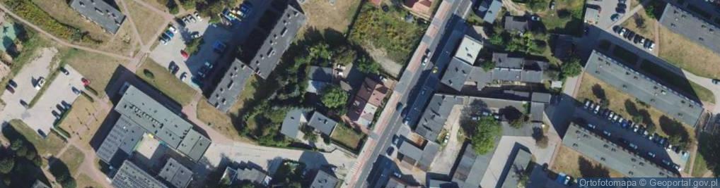 Zdjęcie satelitarne Lubichowska ul.