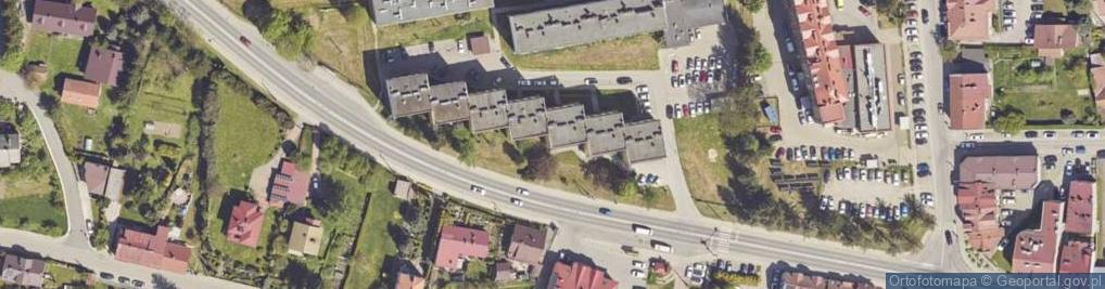Zdjęcie satelitarne Łukasiewicza ul.