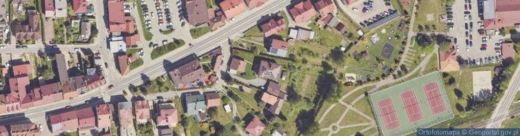 Zdjęcie satelitarne Łukowa ul.