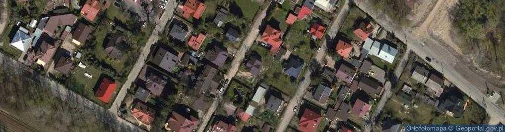 Zdjęcie satelitarne Ludowa ul.