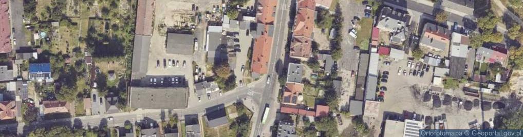 Zdjęcie satelitarne Łużycka ul.