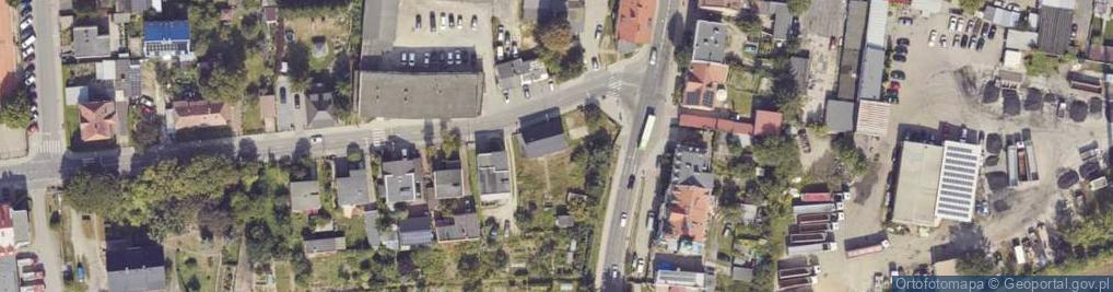 Zdjęcie satelitarne Łużycka ul.