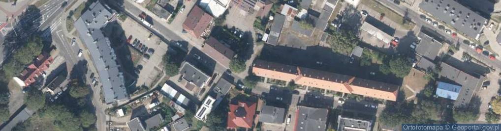 Zdjęcie satelitarne Lutycka ul.