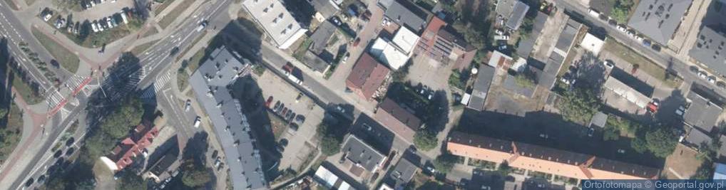Zdjęcie satelitarne Lutycka ul.