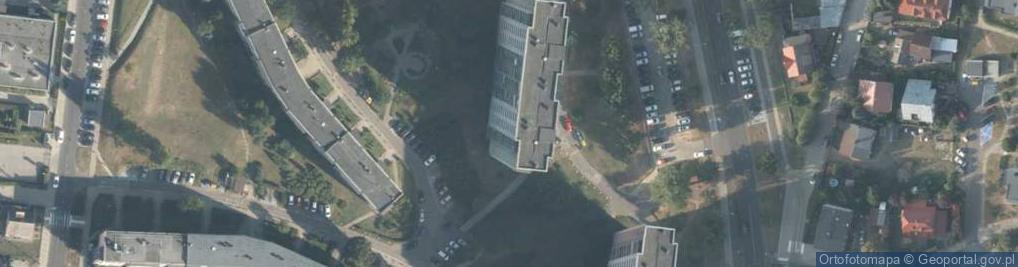 Zdjęcie satelitarne Łubinowa ul.