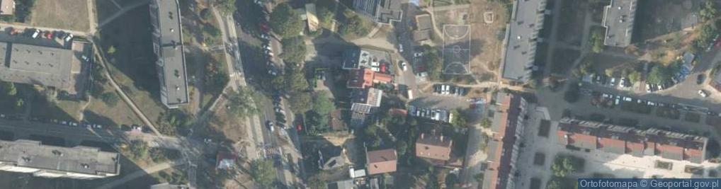 Zdjęcie satelitarne Łubinowa ul.